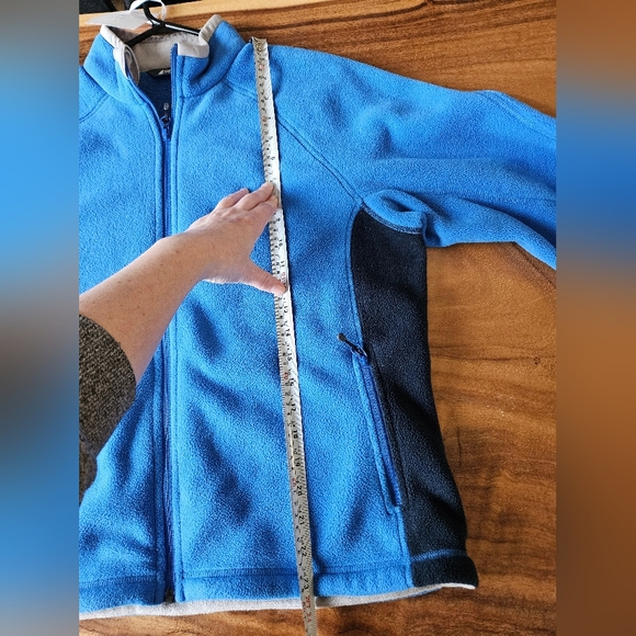 MEC Full Zip Blue Fleece Jacket Size Medium - Picture 15 of 16